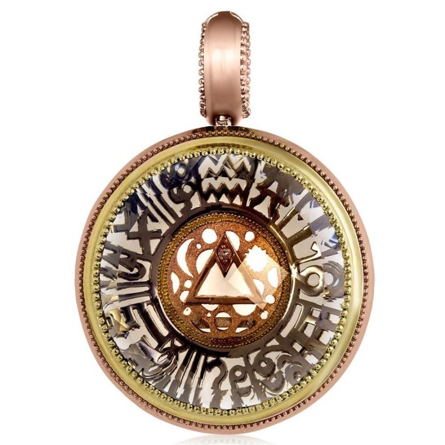 For Men Alex Soldier | Gold Talisman Pendant Necklace